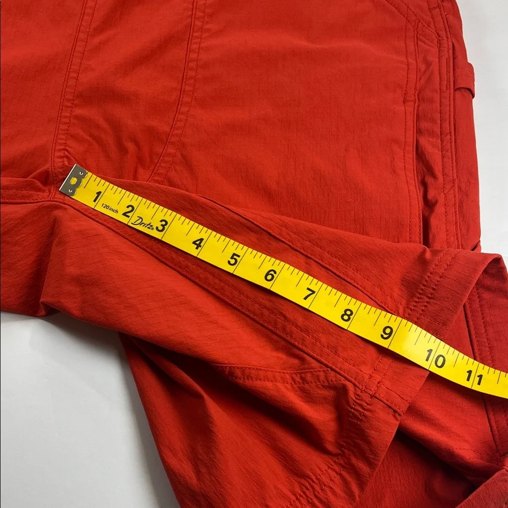 Duluth Heirloom Overalls Lightweight Gardening Shorts in Red Sz M - Picture 6 of 12